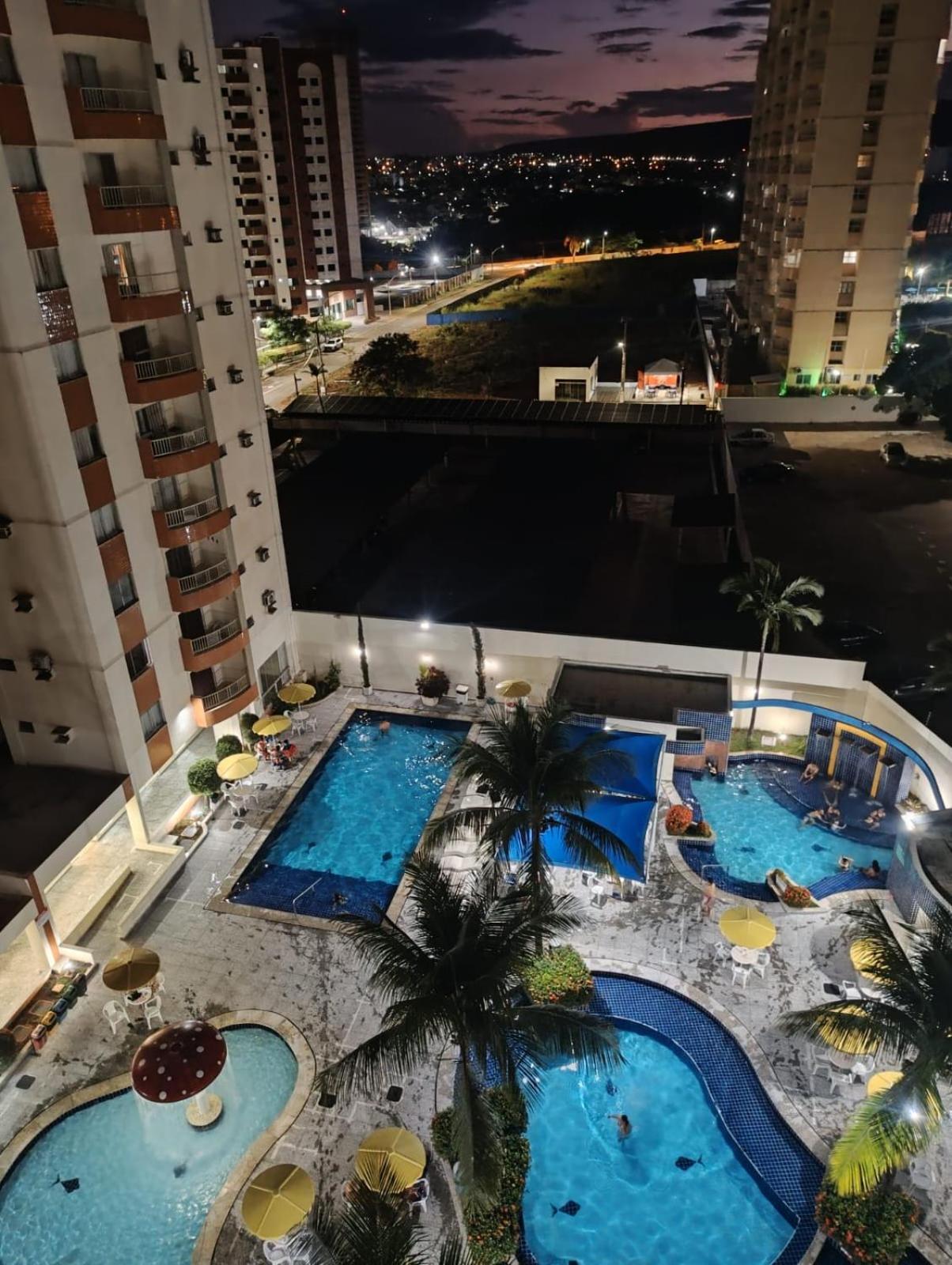 Jardins Das Thermas - Caldas Novas Vista Para Piscina Buitenkant foto